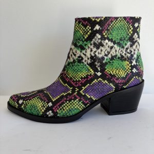 Texana víbora violeta y verde