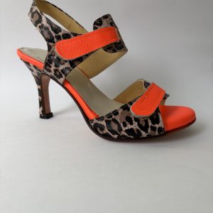 Animal print c/naranja
