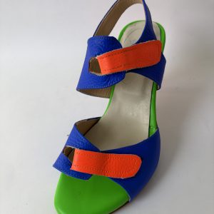 Azul, Naranja y Verde neón