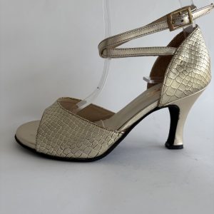 Croco champagne suela cromo