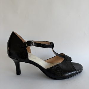 Negro graneado taco 5.5 cm